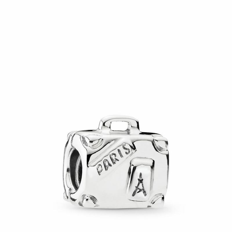 Pandora Suitcase Charm Ireland - Sterling Silver - 564293LBU